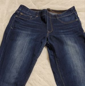 Express Jegging Mid Rise Washed blue, Size 10R